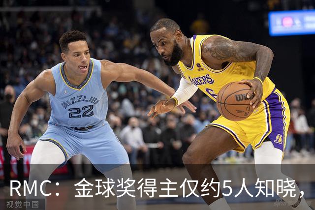 RMC：金球奖得主仅约5人知晓，结果保密到颁奖最后
